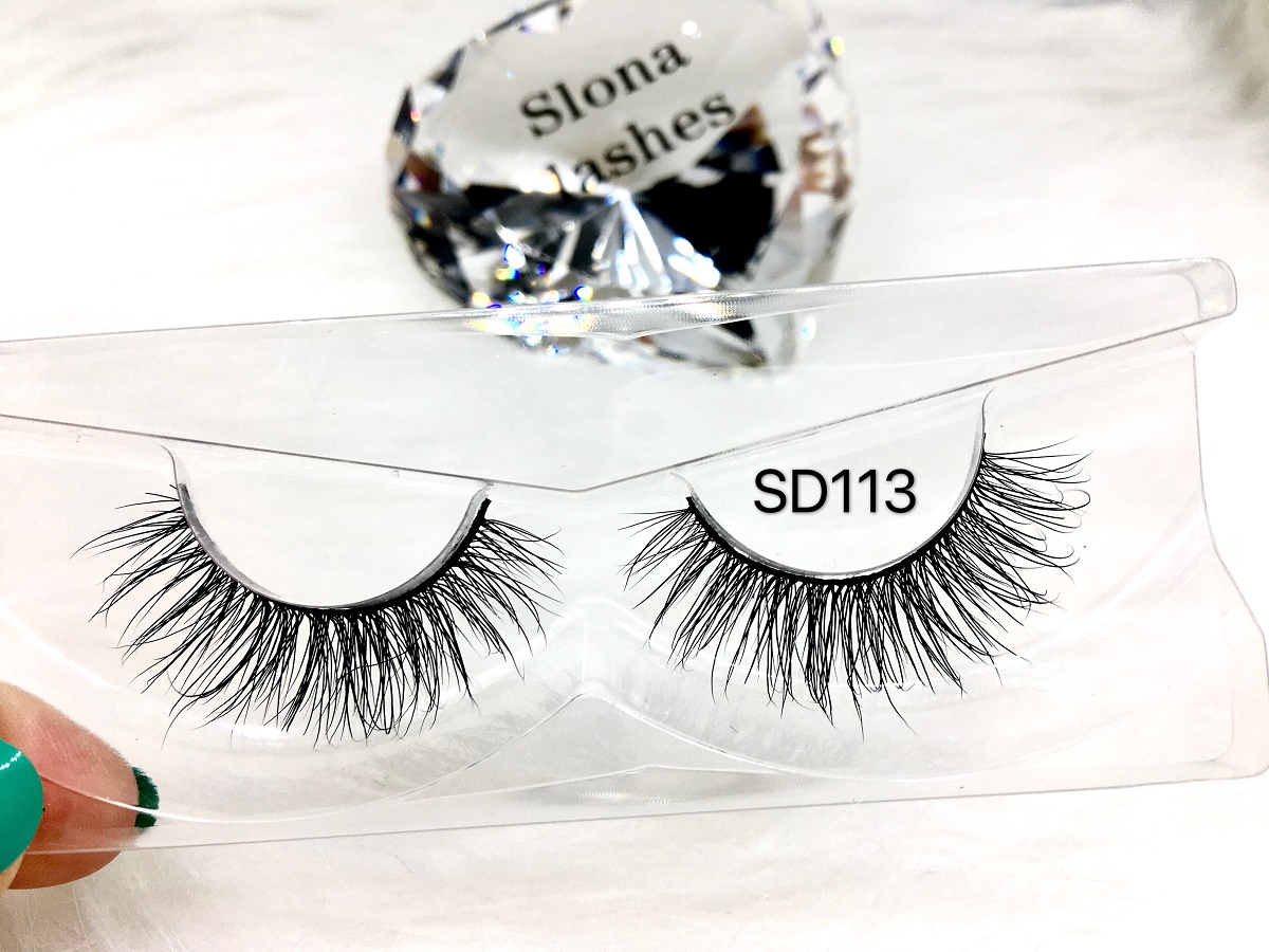 SD113 China Vendor Private Label 3D Real Mink Eyelashes Lashes With Custom