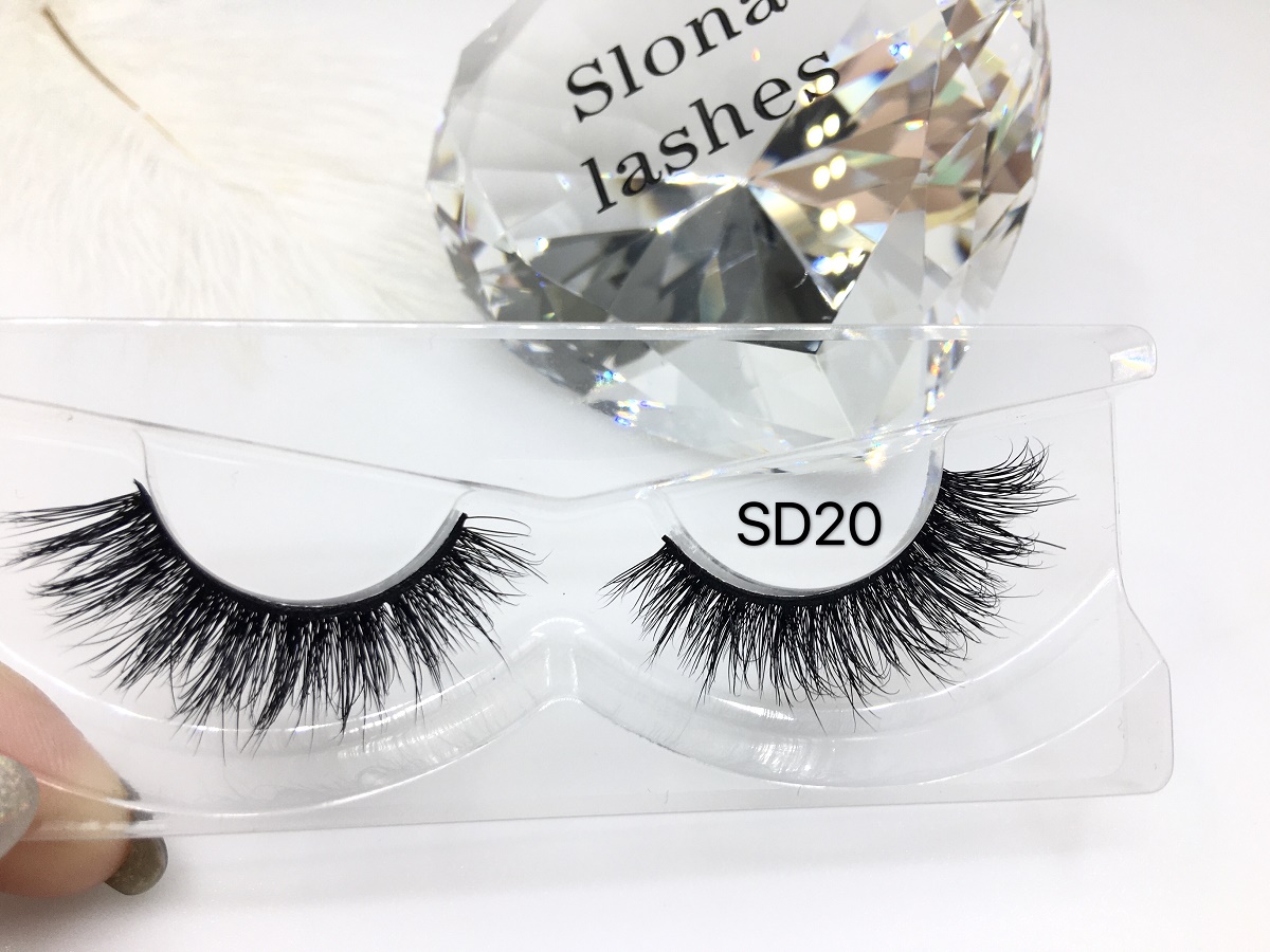 SD20  Siberian Mink lashes wholesale vendor 3d mink eyelash manufacturer