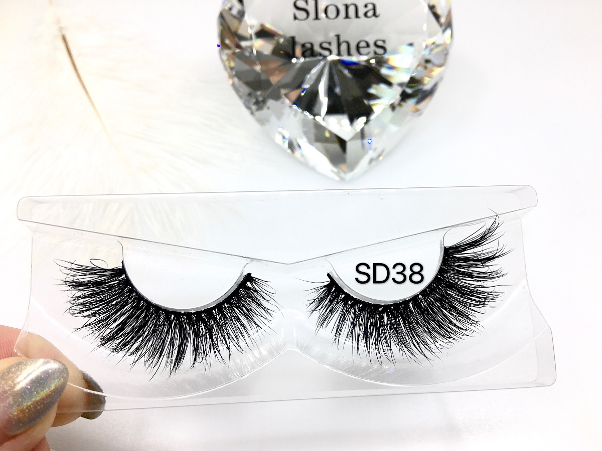 SD38 100% Luxury Hand Made High Quality Real Beautiful 3D Mink Eyelashes
