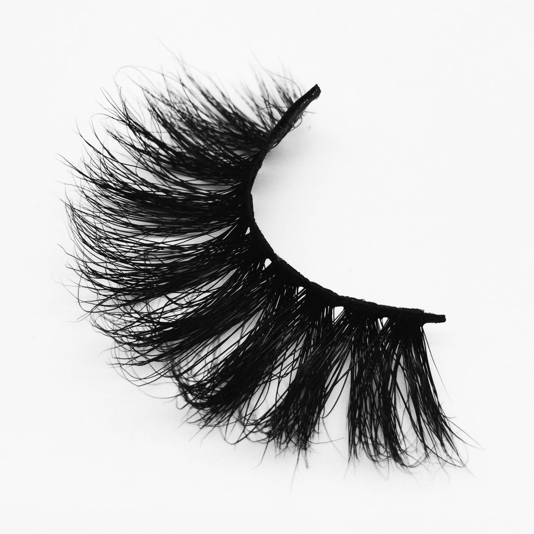 W109E 25mm mink color lashes wholesale mink lashes 5d mink eyelashes vendor
