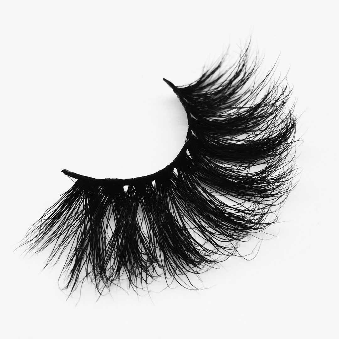 W109E 25mm mink color lashes wholesale mink lashes 5d mink eyelashes vendor
