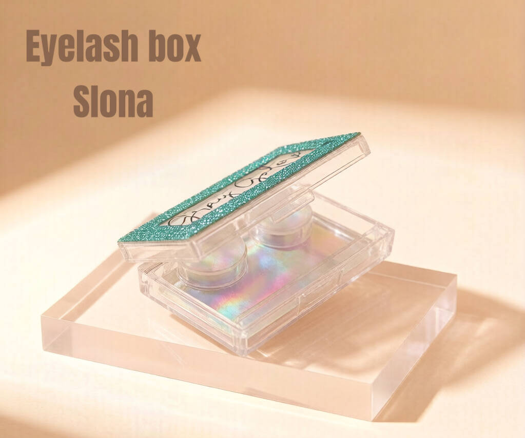 Acrylic diamond-edged box