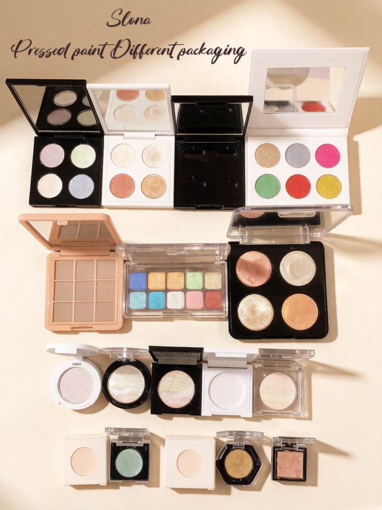 Shimmer Pressed Pigment Jar/Packaging