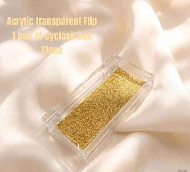 Acrylic eyelash box (pair)