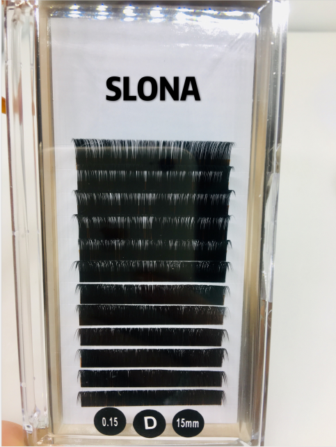 wholesaler sable lashes Silk soft natural flat ellipse Mink individual Eyelash Extensions