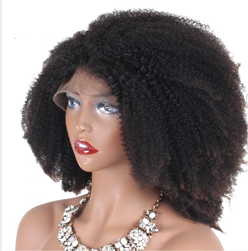 Natural Virgin Human Hair Wigs Perruque Bresilienne Hair-Extensions-Wigs With Frontal