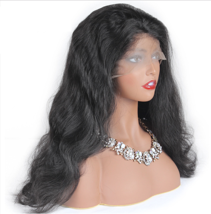 Virgin Human Hair Lace Wigs Natural Color Unprocessed Brazilian Remy Human Hair Lace front Wigs