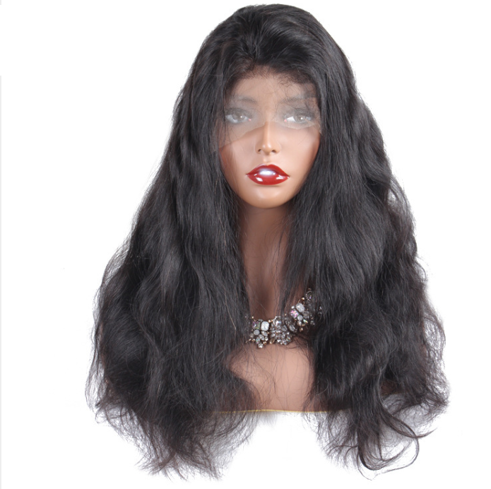 Virgin Human Hair Lace Wigs Natural Color Unprocessed Brazilian Remy Human Hair Lace front Wigs