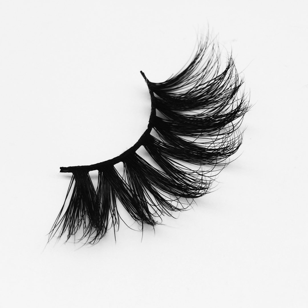 W70E mink eyelashes 25mm long mink eye lashes 25mm mink fur lashes