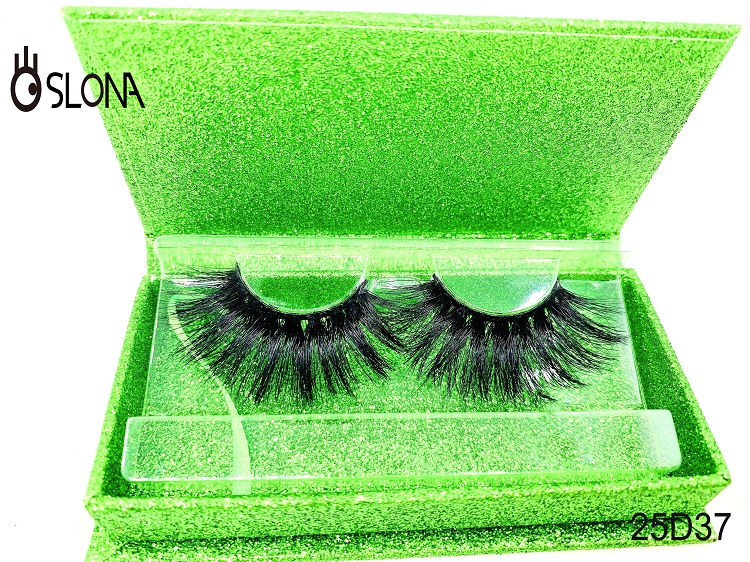 25D37 25MM factory supplying private label customized packaging wholesale mink eyelash dropshipping