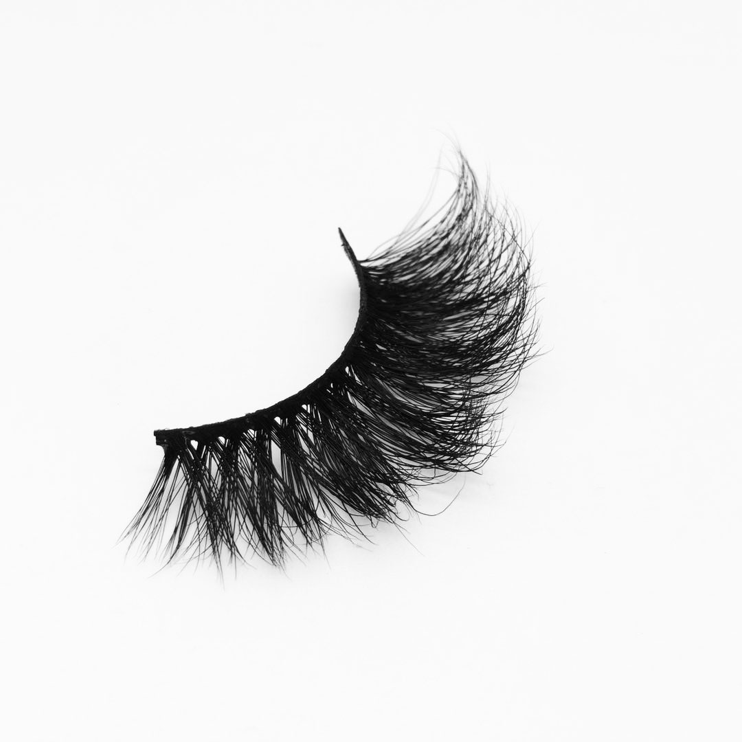 W182A Custom your own logo packaging box handmade real mink fur 5d 25mm mink lashes