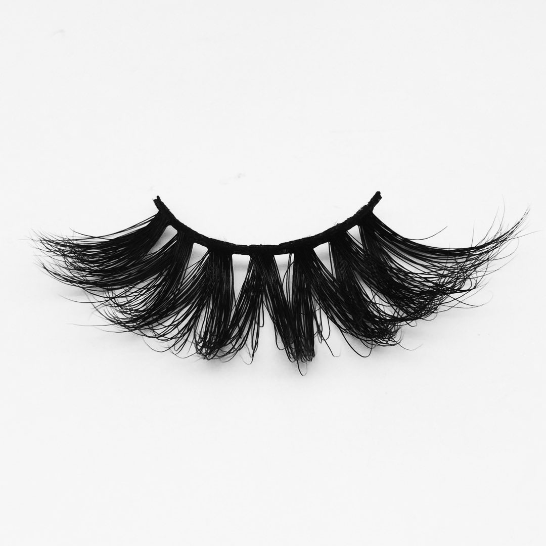 W70E mink eyelashes 25mm long mink eye lashes 25mm mink fur lashes