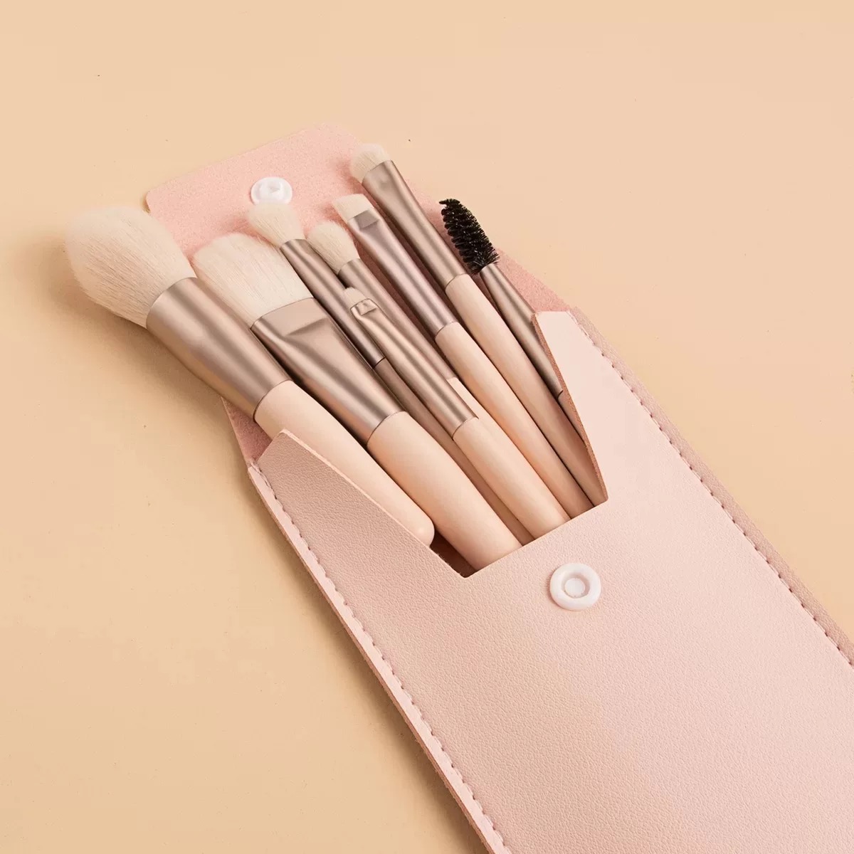 None Label Fluffy Makeup Brush Sets Custom Vendors Black Brush Kit Professional Make Up Brushes