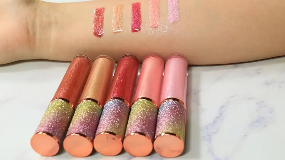 P50 High Quality lipgloss pigment liquid clear plumping cosmetic wholesale lip gloss private label