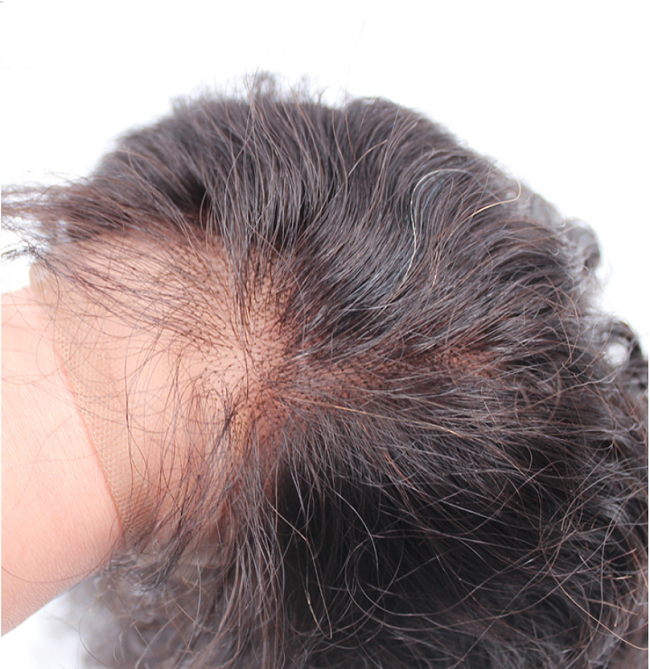 Can custom make density natural color 100% unprocessed Peruvian virgin hair straight lace wig