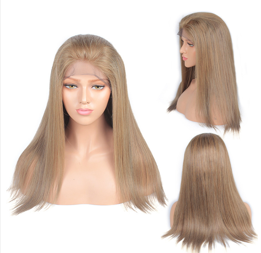 Full density 130% 150% 180% human hair lace front wig,Unprocessed brazilian wave 13*4 lace wig
