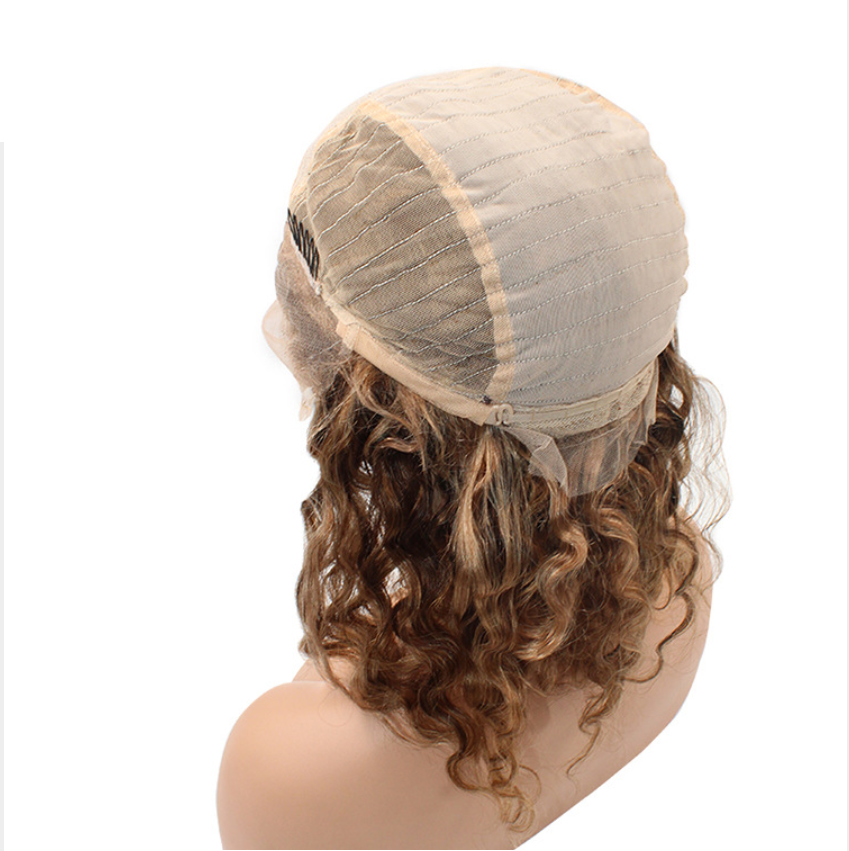 Good Quality hair wig, wholesale Long Curly Lace Front Human Hair Wig Virgin Cuticle Hair Wigs