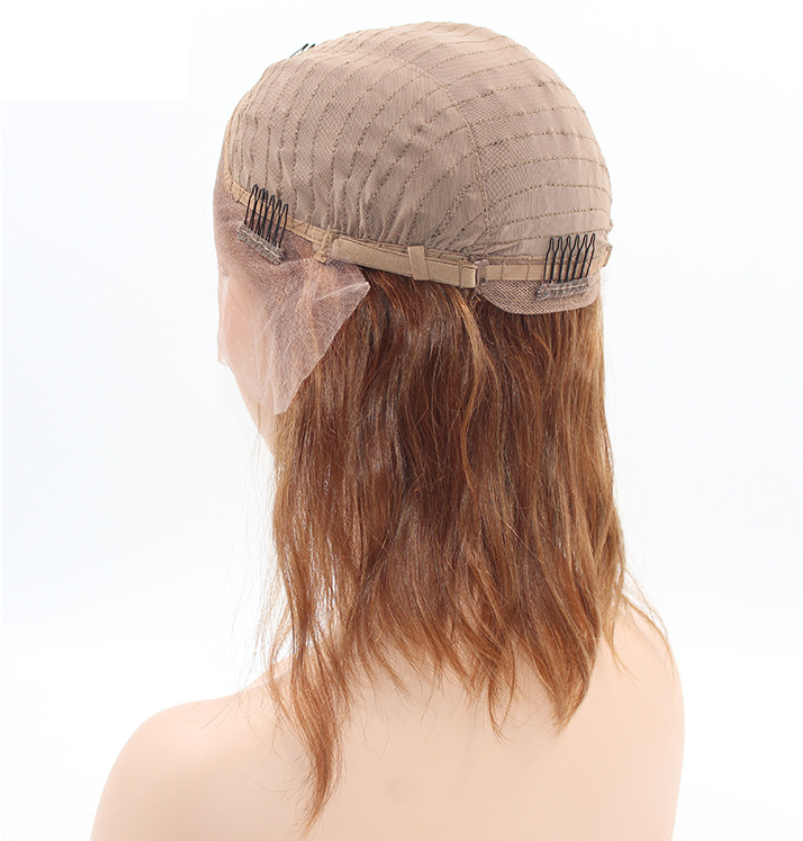 Super quality wholesale price unprocessed 100% cuticle aligned virgin human hair 13*4 lace wig