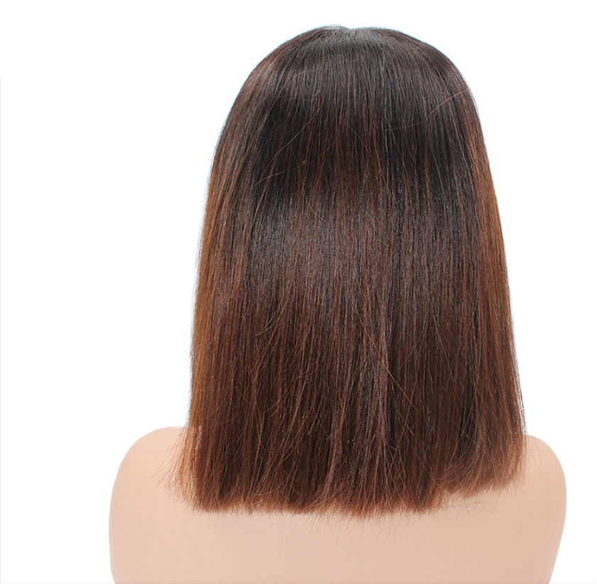 Factory virgin indian colored lace front wigs,10A Glueless lace wig human hair with baby hair