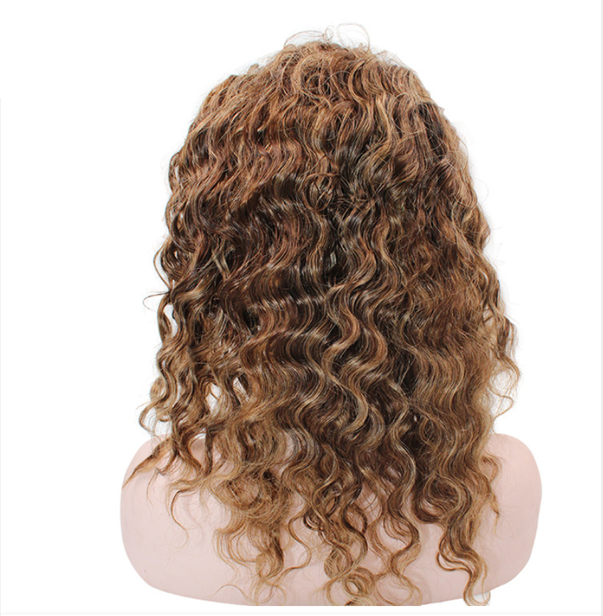 Good Quality hair wig, wholesale Long Curly Lace Front Human Hair Wig Virgin Cuticle Hair Wigs