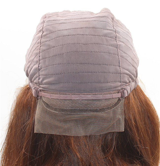 Top sell virgin Brazilian hair lace front wig 100% human hair preplucked wig