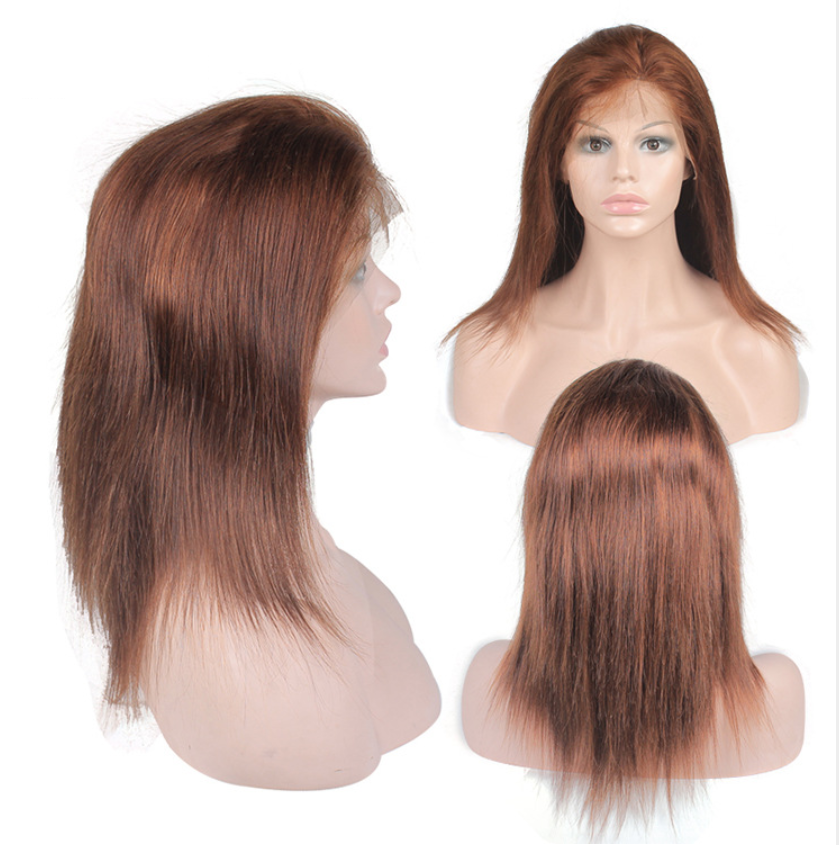 Wholesale 100% Brazilian human hair HD transparent 13*4 lace wig,curly lace front wig