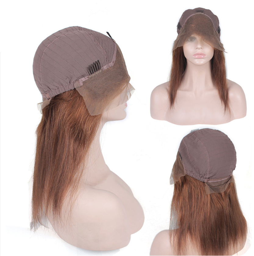 Wholesale 100% Brazilian human hair HD transparent 13*4 lace wig,curly lace front wig