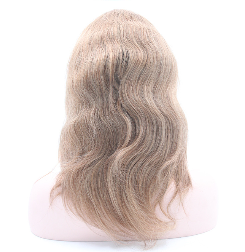 Hot Selling Brazilian Virgin Human Hair Deep Curly Lace Front Wig With Baby Hair
