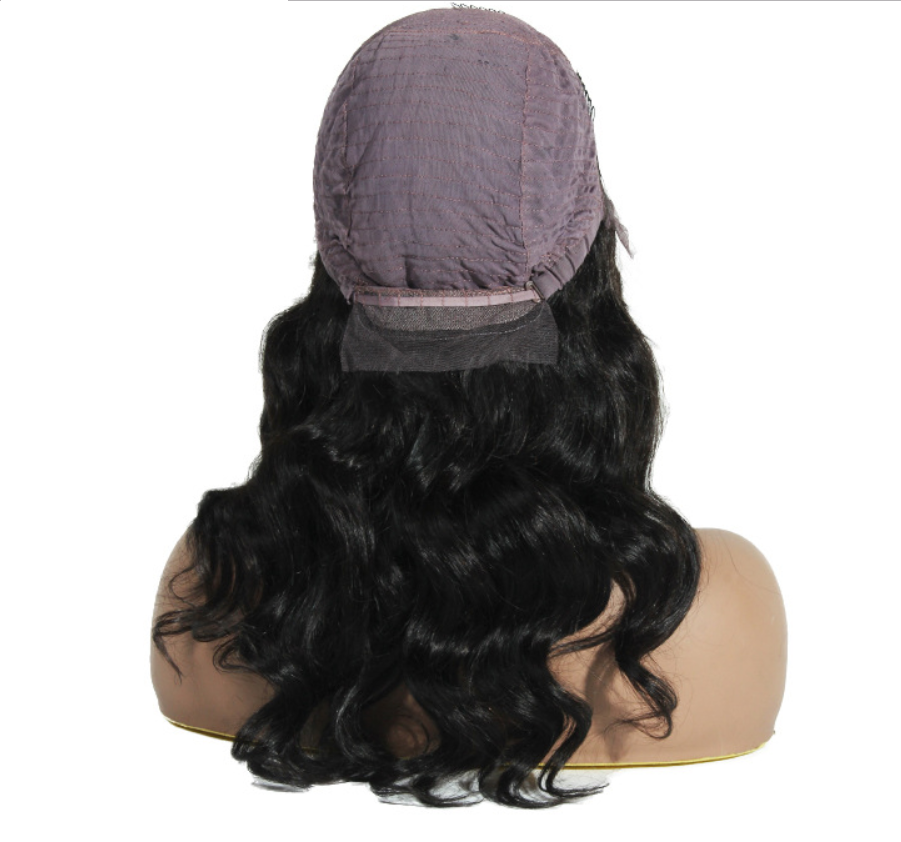 100% virgin HD Normal Lace Front Human Hair Wig Brazilian Cuticle Aligned Hair Wig